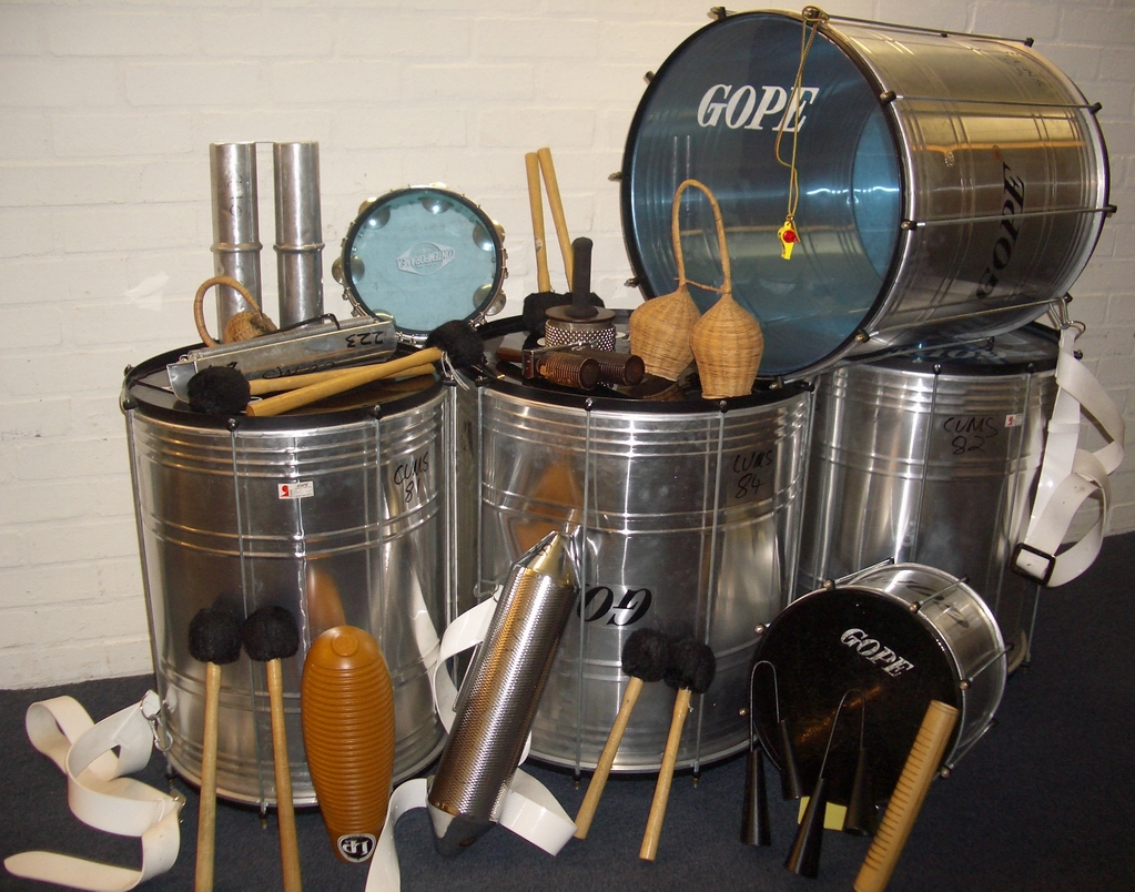Set of Samba Instruments